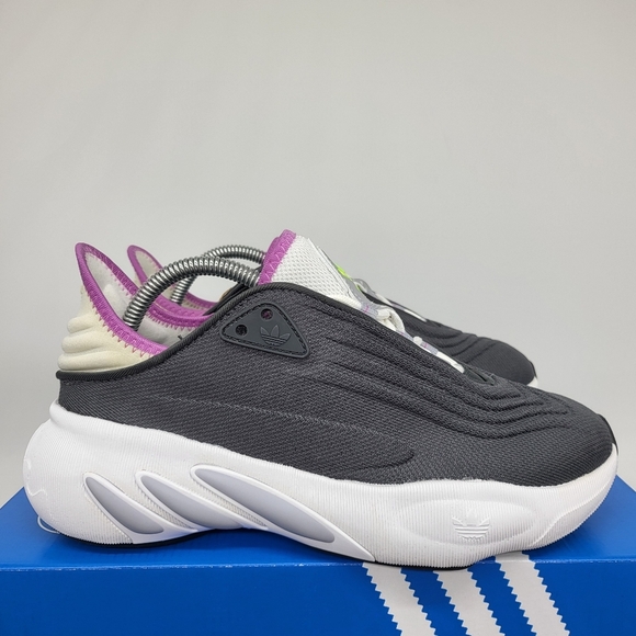 New Adidas adiFOM SLTN 'Grey Pulse Lilac' Women's Running Shoes Size 7 - Picture 4 of 7